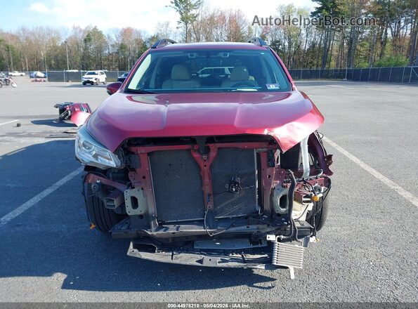 4S4WMAMD1K3443580 2019 SUBARU ASCENT Maroon Vista interior trasera