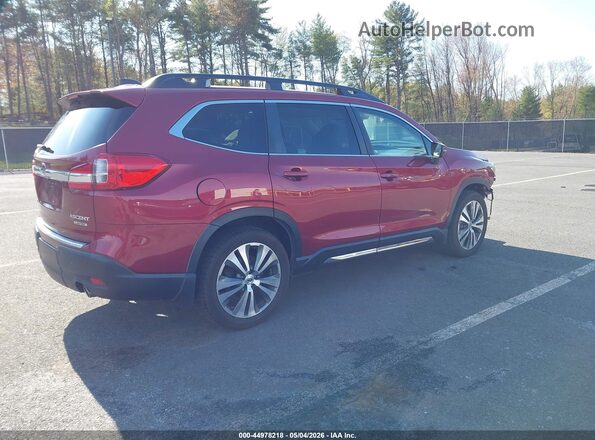 4S4WMAMD1K3443580 2019 SUBARU ASCENT Maroon Trasero derecho