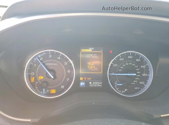 4S4WMAPD1M3413669 2021 SUBARU ASCENT Blue Սարքավորումների վահանակի տեսք