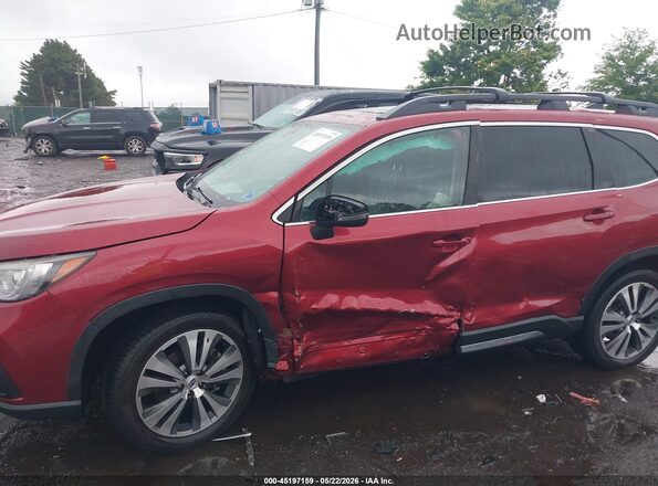 4S4WMAPD3K3423262 2019 SUBARU ASCENT Burgundy 