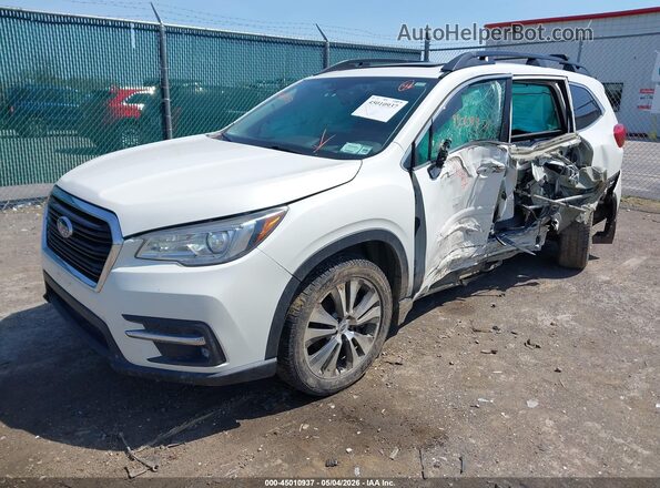 4S4WMARD2L3410940 2020 SUBARU ASCENT White წინა მარცხენა ხედი სამი მეოთხედიდან