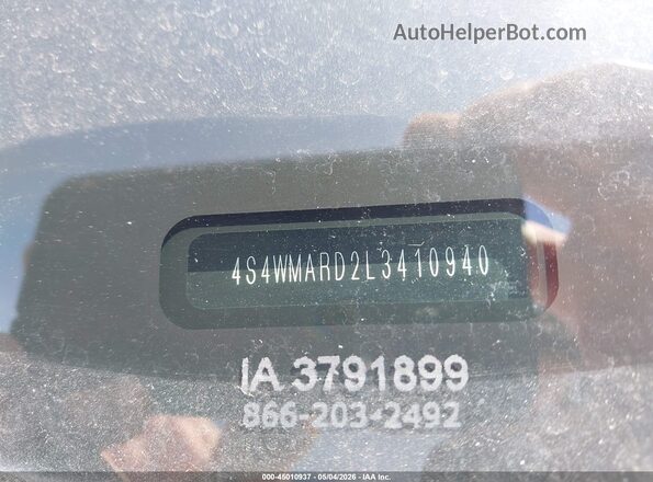 4S4WMARD2L3410940 2020 SUBARU ASCENT White ძრავის განყოფილების ხედი