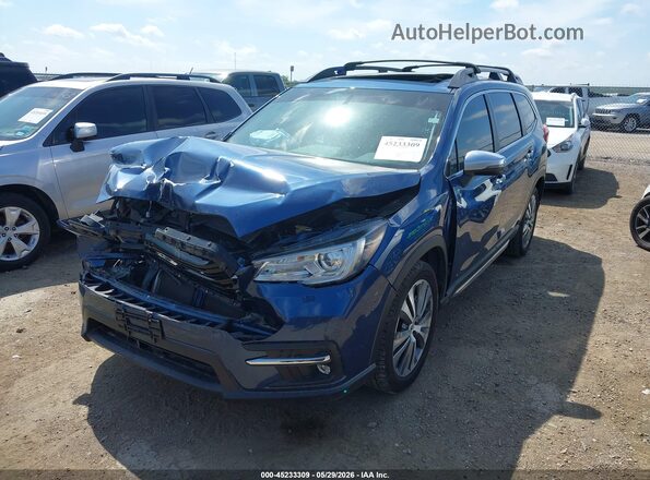 4S4WMARD4L3454244 2020 SUBARU ASCENT Blue Առջևի ձախ երեք քառորդ տեսարան