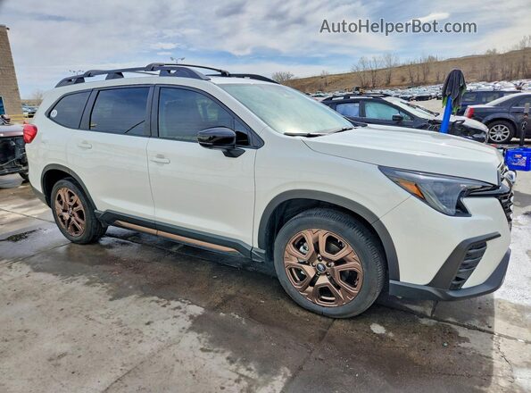 4S4WMARD4S3405334 2025 SUBARU ASCENT White Передня права чверть
