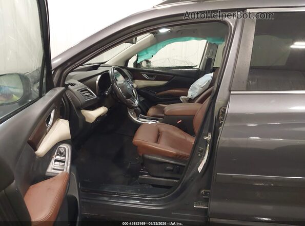 4S4WMARD5L3463597 2020 SUBARU ASCENT Black წინა სალონის ხედი