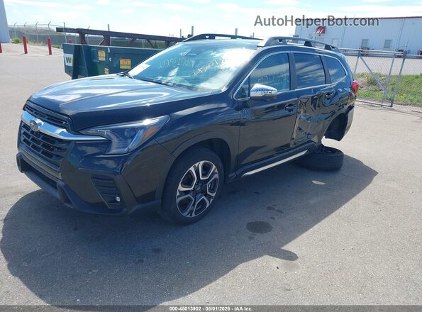 4S4WMARD5P3435529 2023 SUBARU ASCENT Black Առջևի ձախ երեք քառորդ տեսարան