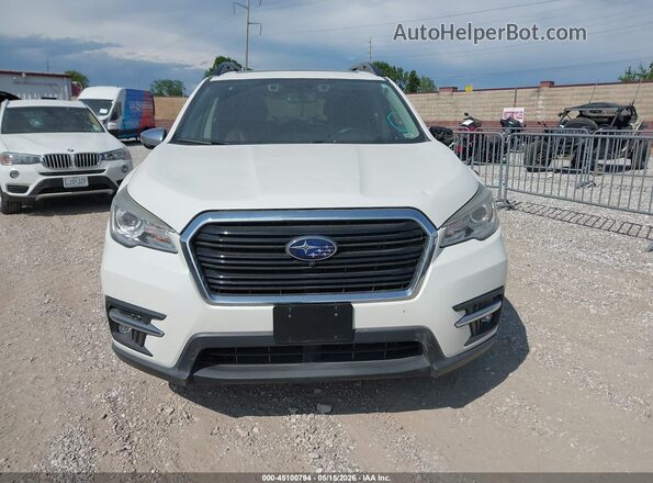4S4WMARD6K3420322 2019 SUBARU ASCENT White Սարքավորումների վահանակի տեսք