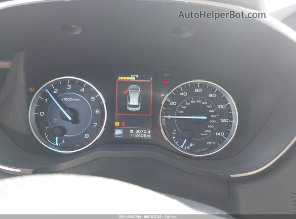 4S4WMARD6K3420322 2019 SUBARU ASCENT White Հետևի նստատեղերի տեսք