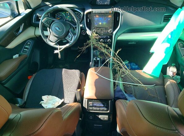 4S4WMARD6K3443132 2019 SUBARU ASCENT Синий Вид панели приборов