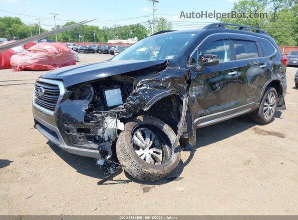 4S4WMARD8K3415106 2019 SUBARU ASCENT Black წინა მარცხენა ხედი სამი მეოთხედიდან