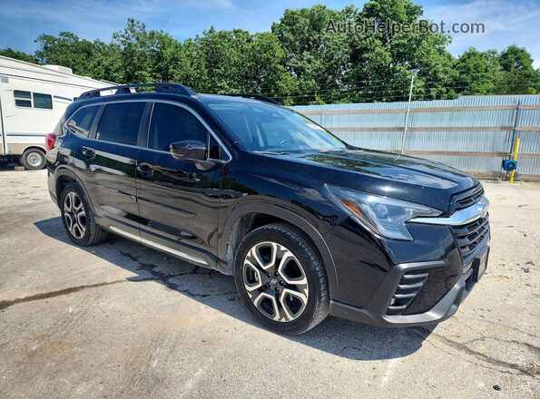 4S4WMAUD4R3437153 2024 SUBARU ASCENT Черный Передняя правая четверть