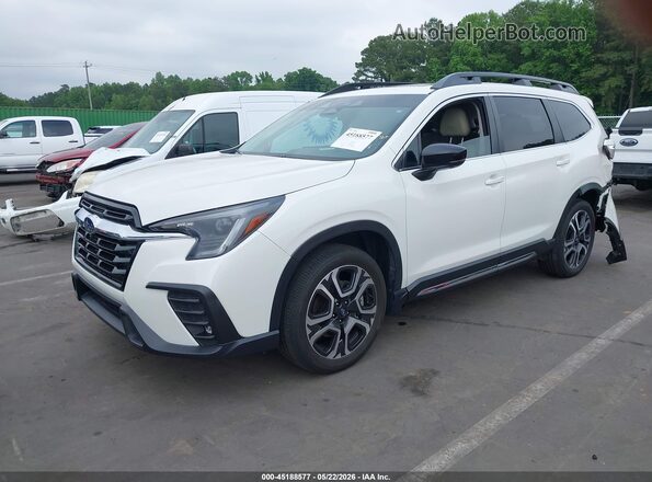 4S4WMAUD6R3445612 2024 SUBARU ASCENT White Przód lewy