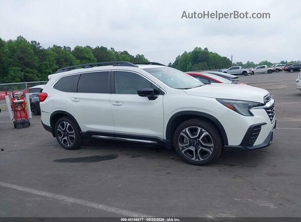 4S4WMAUD6R3445612 2024 SUBARU ASCENT White Widok wnętrza z tyłu