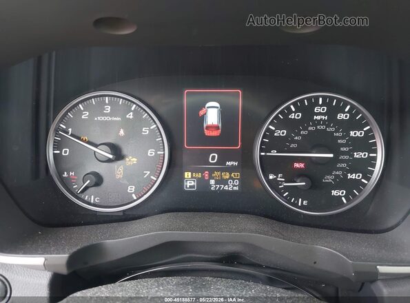 4S4WMAUD6R3445612 2024 SUBARU ASCENT White Widok tylnych siedzeń