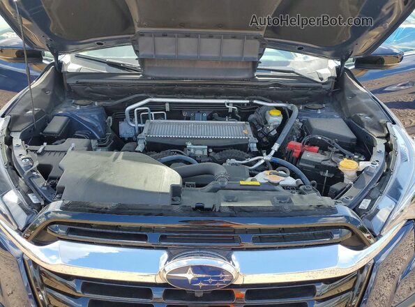 4S4WMAWD9R3438134 2024 SUBARU ASCENT Blue Engine compartment view