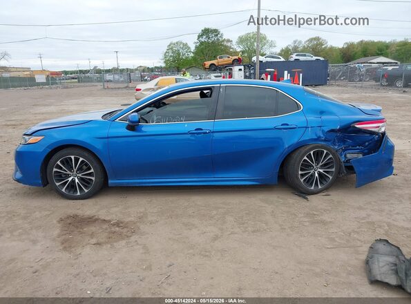 4T1B11HK2KU196497 2019 TOYOTA CAMRY Blue 