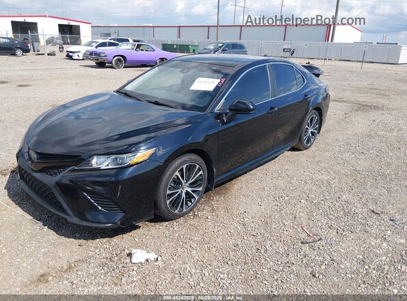 4T1B11HK2KU746751 2019 TOYOTA CAMRY Black Front left