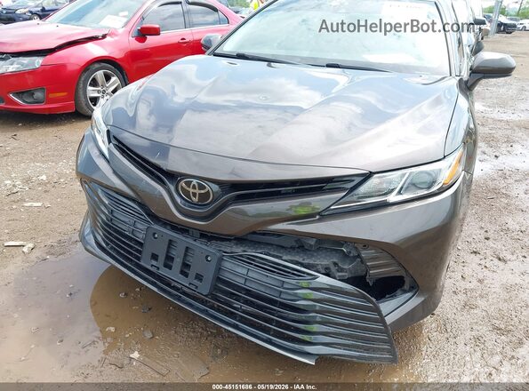 4T1B11HK2KU810092 2019 TOYOTA CAMRY Brown წინა ხედი