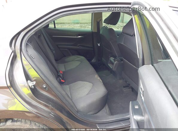 4T1B11HK2KU810092 2019 TOYOTA CAMRY Brown VIN კოდის სტიკერის ხედი