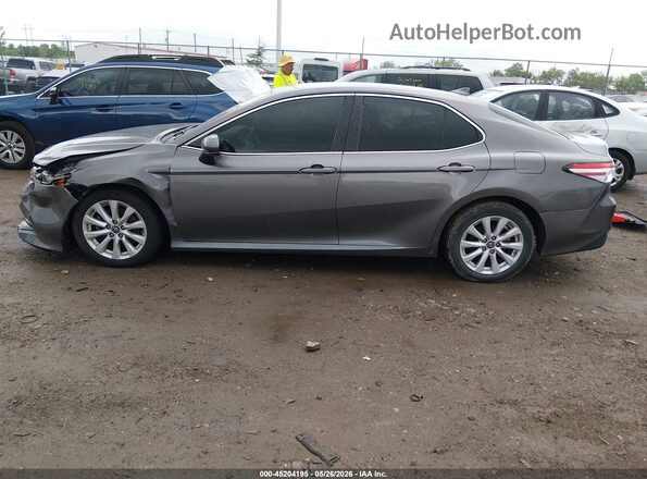 4T1B11HK5KU220601 2019 TOYOTA CAMRY Gray 