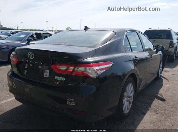 4T1B11HK6KU200230 2019 TOYOTA LE Black Հետևի աջ