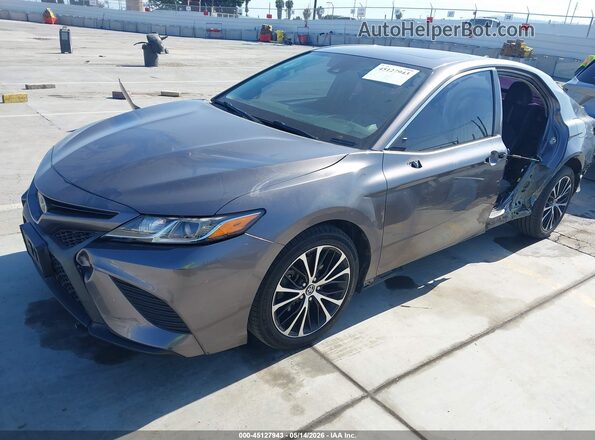 4T1B11HK7KU847154 2019 TOYOTA CAMRY Gray 