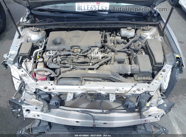 4T1B21HK5KU520877 2019 TOYOTA CAMRY HYBRID Silver Вид ззаду