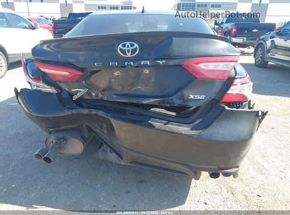 4T1B61HK3KU814492 2019 TOYOTA CAMRY Black Widok z przodu
