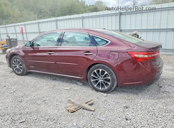 4T1BD1EB0JU062386 2018 TOYOTA LE Maroon Задня ліва чверть