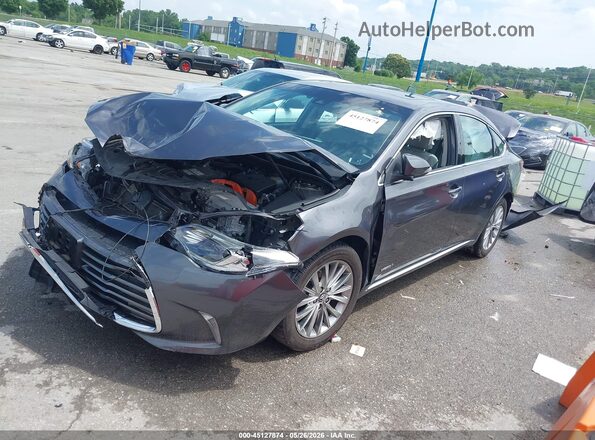 4T1BD1EB2GU053925 2016 TOYOTA AVALON HYBRID Gray Передня ліва чверть