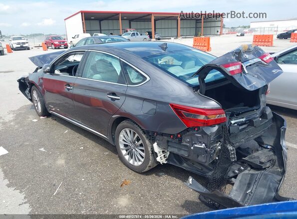 4T1BD1EB2GU053925 2016 TOYOTA AVALON HYBRID Gray Задня ліва чверть
