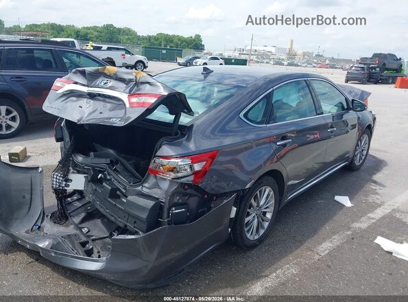 4T1BD1EB2GU053925 2016 TOYOTA AVALON HYBRID Gray Задня права чверть