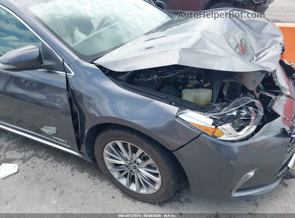 4T1BD1EB2GU053925 2016 TOYOTA AVALON HYBRID Gray 