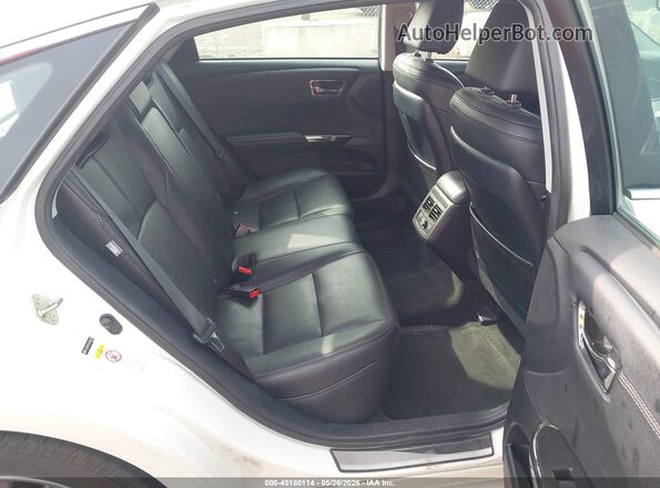 4T1BD1EB2GU056730 2016 TOYOTA AVALON HYBRID White Widok naklejki z numerem VIN