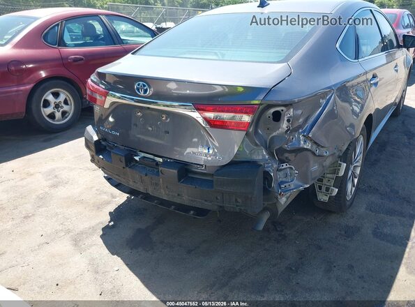 4T1BD1EB3GU051097 2016 TOYOTA LIMITED Gray Front view