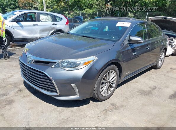 4T1BD1EB3GU051097 2016 TOYOTA LIMITED Gray Front left