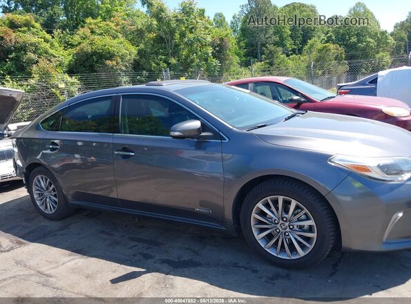 4T1BD1EB3GU051097 2016 TOYOTA LIMITED Gray Rear interior view