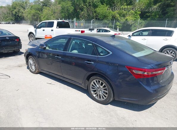 4T1BD1EB4GU055921 2016 TOYOTA AVALON HYBRID Blue Задня ліва чверть