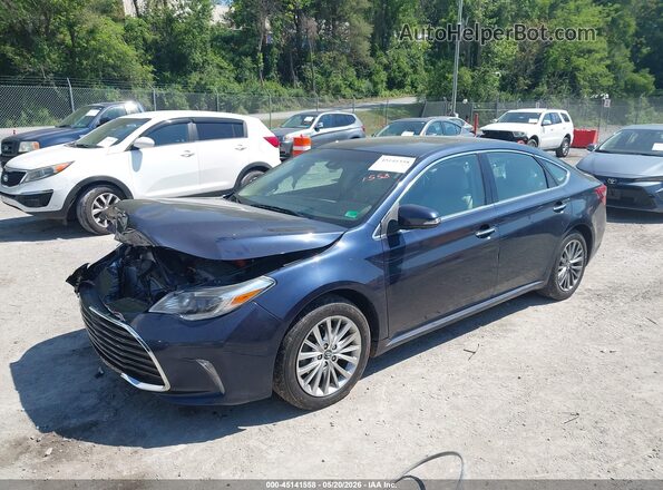 4T1BD1EB4GU055921 2016 TOYOTA AVALON HYBRID Blue Передня ліва чверть