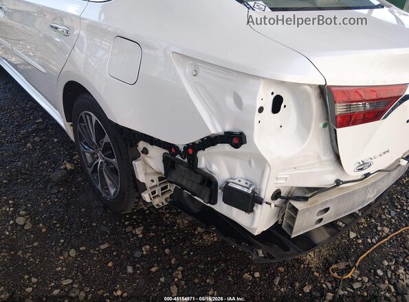 4T1BD1EB8GU050284 2016 TOYOTA AVALON HYBRID White 