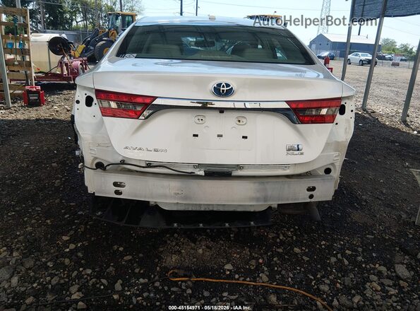 4T1BD1EB8GU050284 2016 TOYOTA AVALON HYBRID White Вид спереду