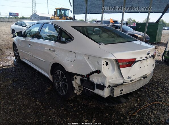 4T1BD1EB8GU050284 2016 TOYOTA AVALON HYBRID White Задня ліва чверть