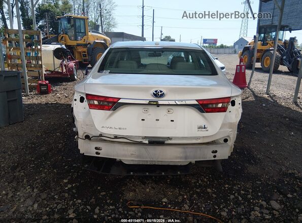 4T1BD1EB8GU050284 2016 TOYOTA AVALON HYBRID White 