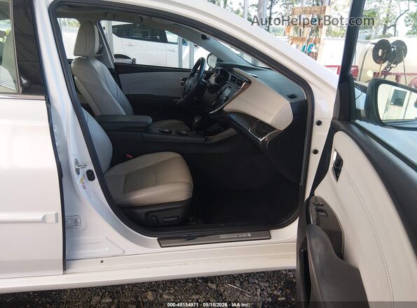 4T1BD1EB8GU050284 2016 TOYOTA AVALON HYBRID White Вид салону спереду