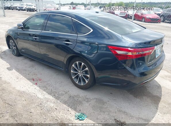 4T1BD1EB8GU055064 2016 TOYOTA AVALON HYBRID Black უკანა მარცხენა