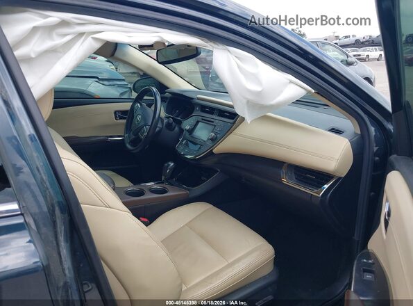 4T1BD1EB8GU055064 2016 TOYOTA AVALON HYBRID Black წინა სალონის ხედი
