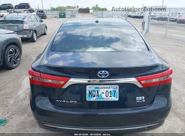 4T1BD1EB8GU055064 2016 TOYOTA AVALON HYBRID Black 