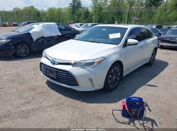 4T1BD1EB9GU055008 2016 TOYOTA AVALON HYBRID White Przód lewy