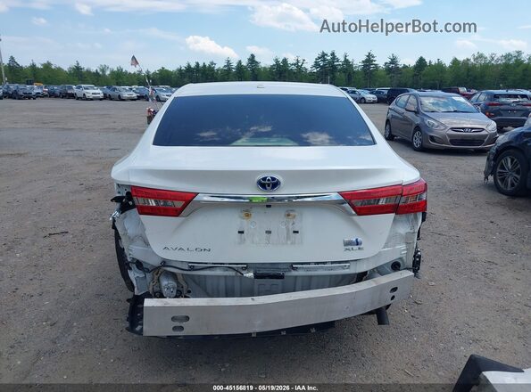 4T1BD1EB9GU055008 2016 TOYOTA AVALON HYBRID White 