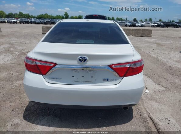 4T1BD1FK2GU194850 2016 TOYOTA CAMRY HYBRID White 